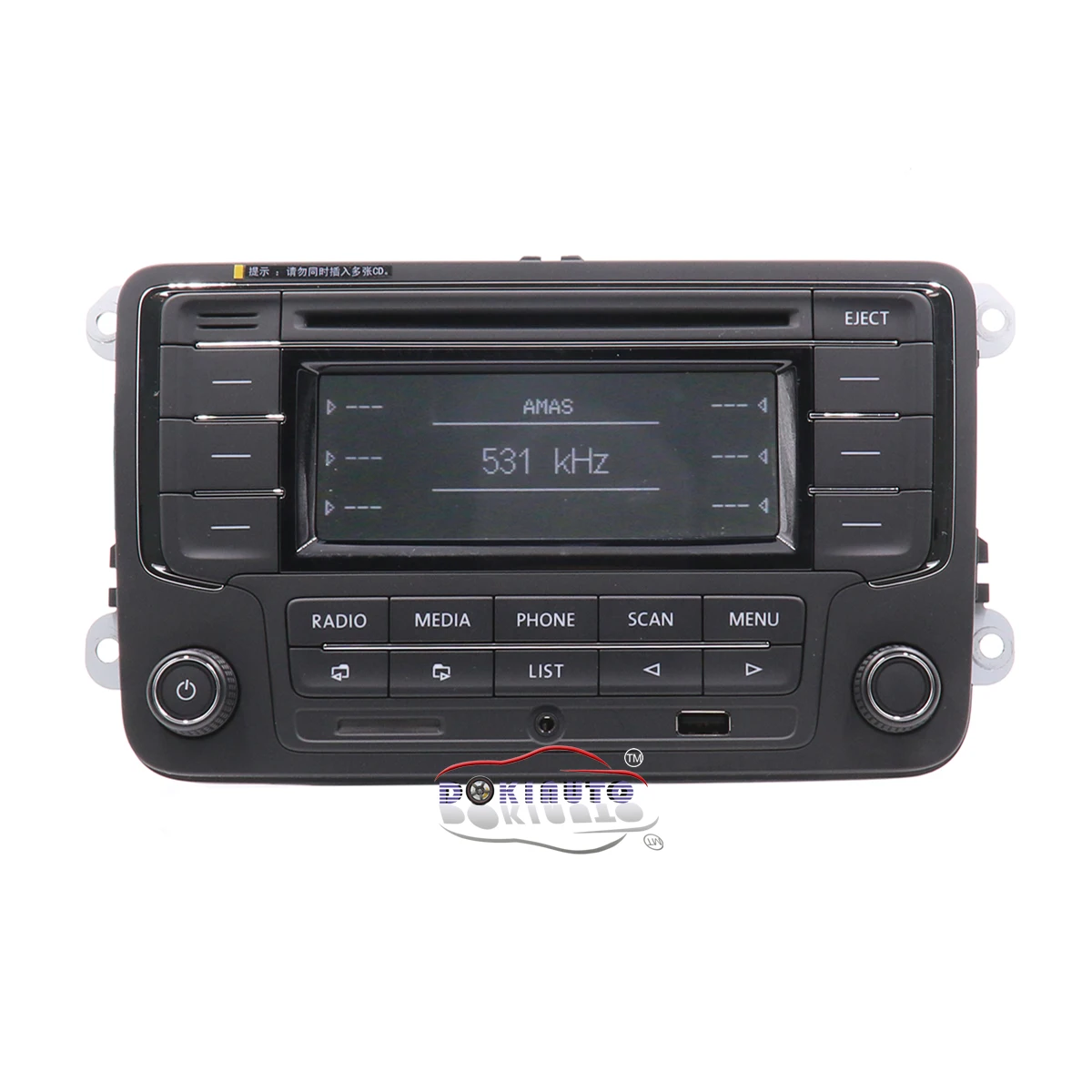 FOR Golf 5 6 Jetta Mk5 MK6 Passat B6 CC B7 RCN210 Plus Bluetooth-compatible MP3 USB Player CD MP3 Radio 3AD035185A pioneer car stereo