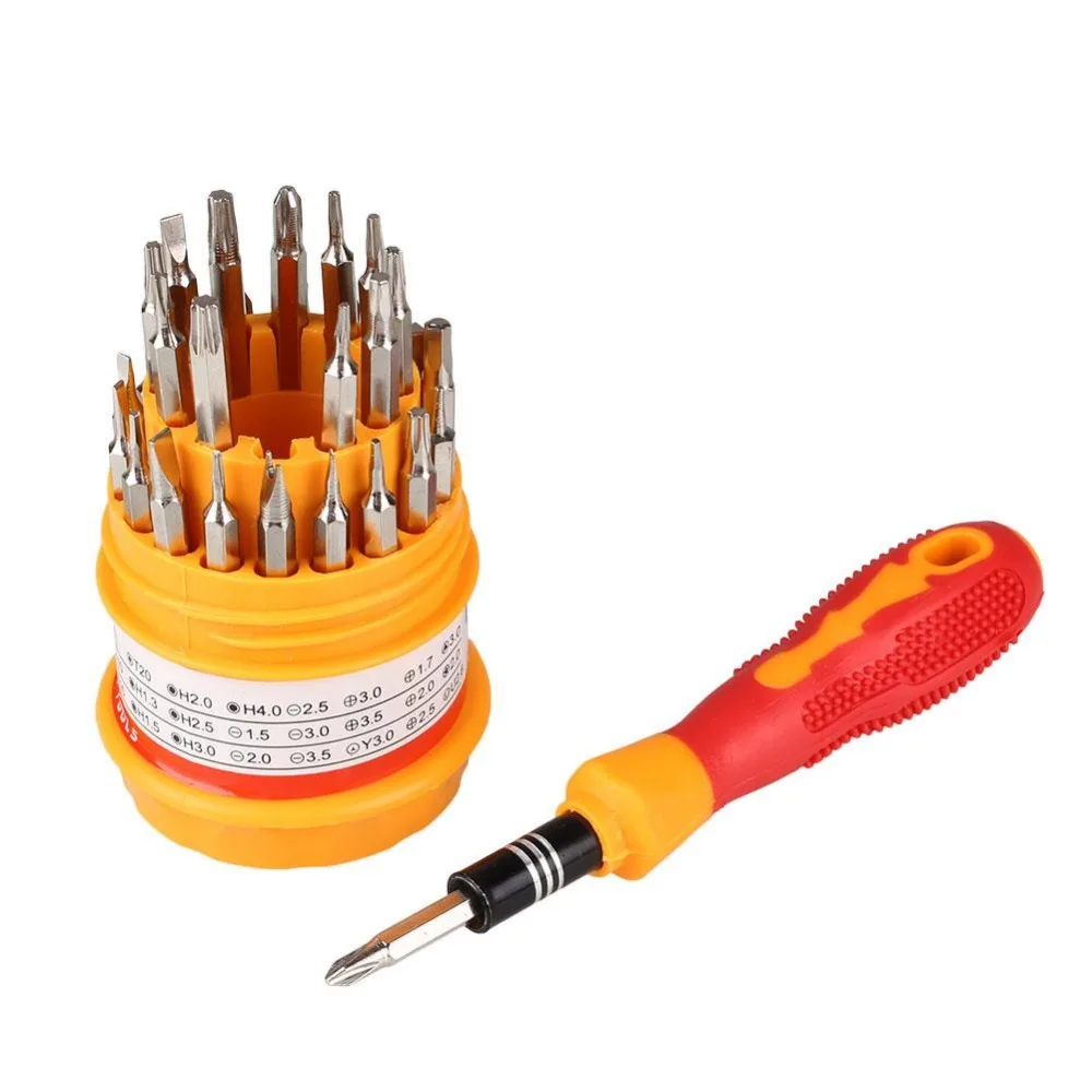 

31-In-1 Multi-function Screwdriver Set PDA Phone Computer Hard Drive Watch PSP Repair Tools for Iphone 6S 6Plug 7 Hand Tools