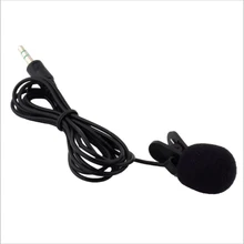 Microphone cravate Lavalier à clipser, 30Hz ~ 15000Hz, 3.5mm, 1 pièce, pour conférence d'enseignement de haute qualité