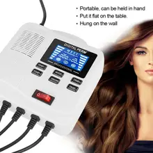 Маленький портативный цифровой PTC нагревательный аппарат для завивки волос с роликом для волос инструмент для укладки цифровой аппарат для завивки волос устройство для укладки волос