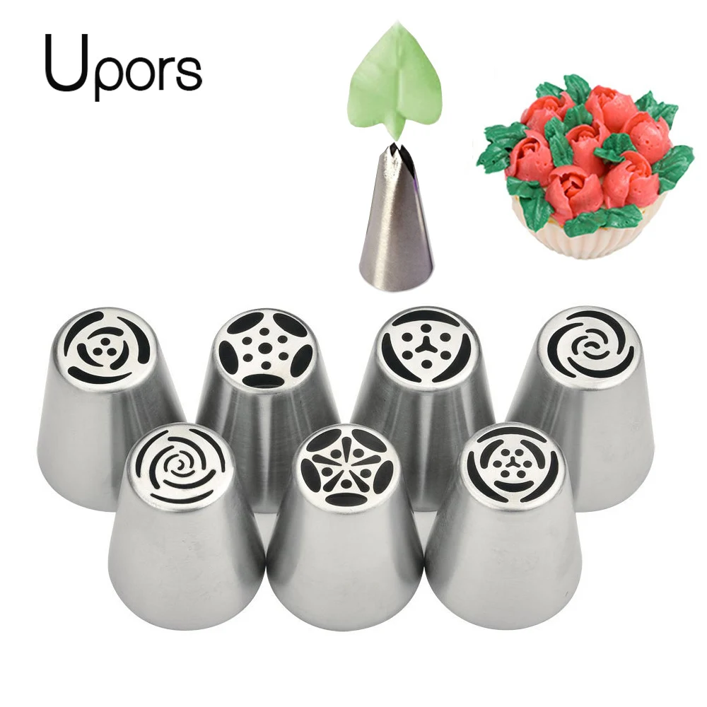 8 шт. кондитерские насадки для украшения торта|russian piping tips|nozzle cake decoratingpastry supplies |