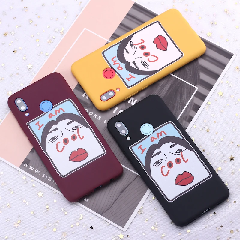 Силиконовый чехол для Samsung S8 S9 S10 S10e S20 Plus Note 8 9 10 A7 A8 I AM COOL Girl|Бамперы| |