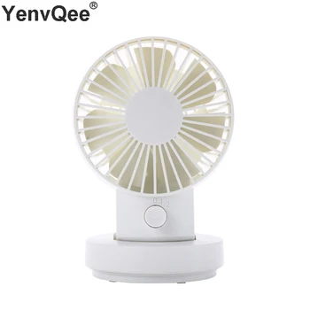

Mini Desk Table Fan Cooling Double Leaf Rotating USB Low Power Consumption Air Conditioner Ventilator Portable Fan for office
