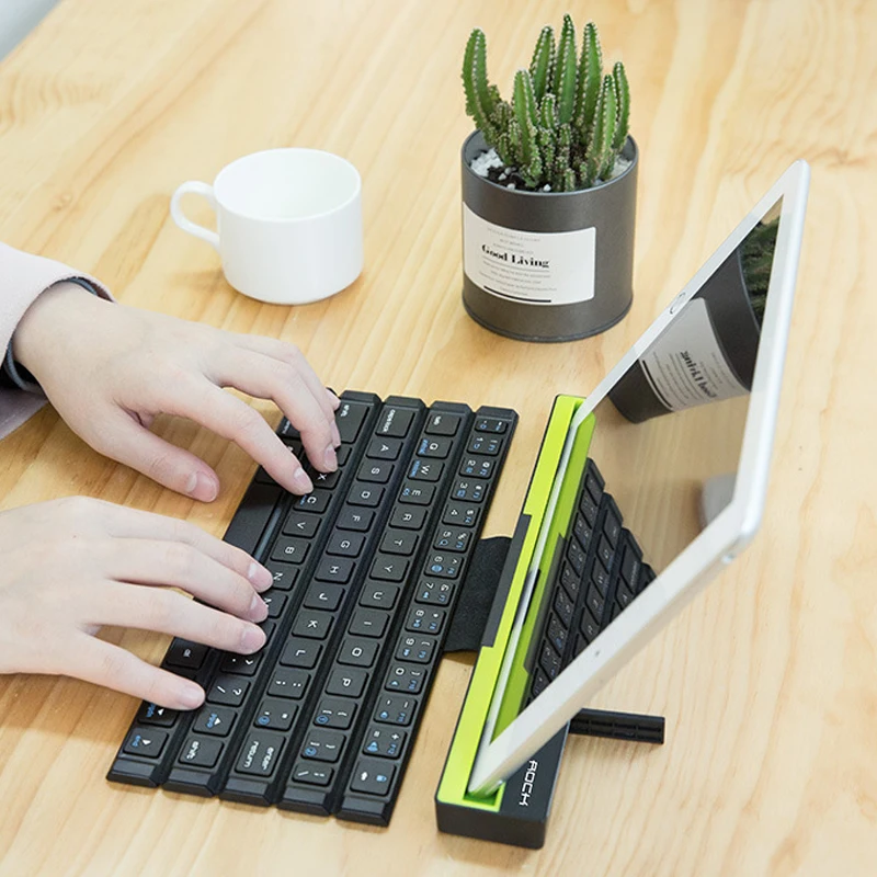 

R4 Roll Folding Keyboard Mini Bluetooth Wireless Foldable Travel Slim Keyboard for Iphone Ipad Tablet PC Laptop Smartphone Gifts