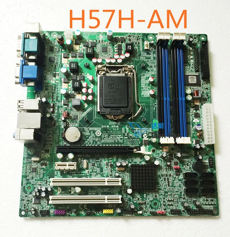 Для ACER V490 M490G S490G настольная материнская плата H57H AM 15 R28 011001 LGA1156 100% протестирована