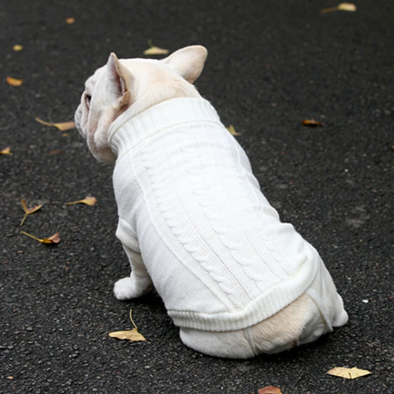 

[MPK Dog Sweaters] Size 16 SWA Pet Sweater for Small Dogs, Dog Clothes, Suitable for Small Frenchies with a slightly Wide Chest