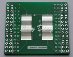 20 шт./лот TSOP56 TSOP48 отложным воротником DIP56 Адаптер Плиты AM29 серии чип 0.5 мм 0.65