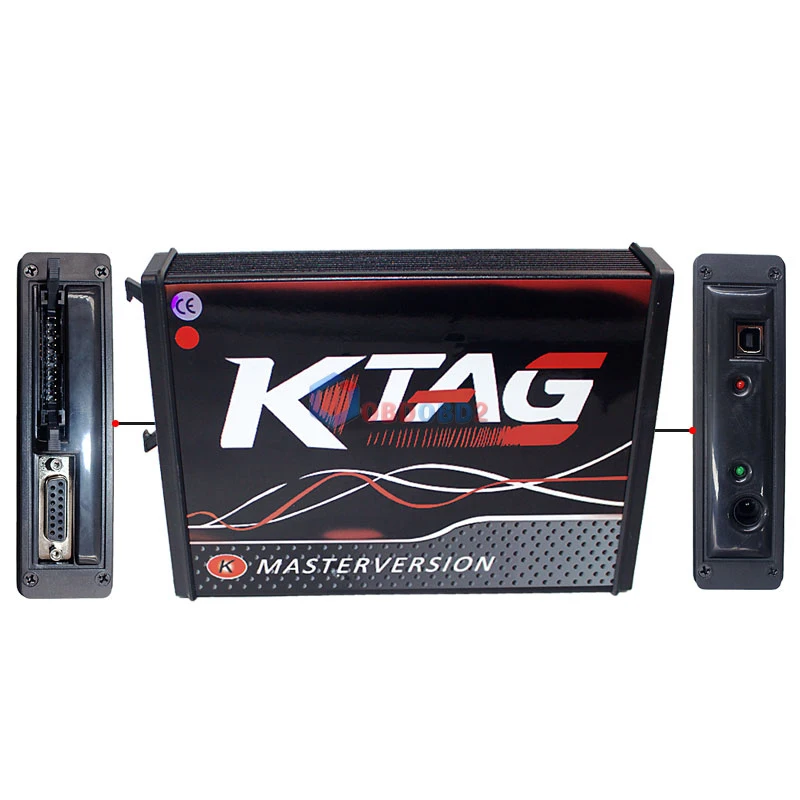 ЕС красный KTAG K-TAG V7.020 Master SW V2.23 используется онлайн K TAG 7,020 без жетонов ECU чип тюнинговый Инструмент лучше, чем KTAG V6.070 V2.13