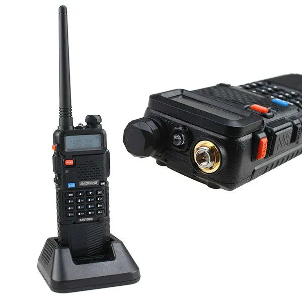 5r Baofeng UV-5R 3800 мАч портативная рация 5 Вт двухдиапазонный радио трансивер cb радио коммуникатор портативный радио портативная рация UV-5R