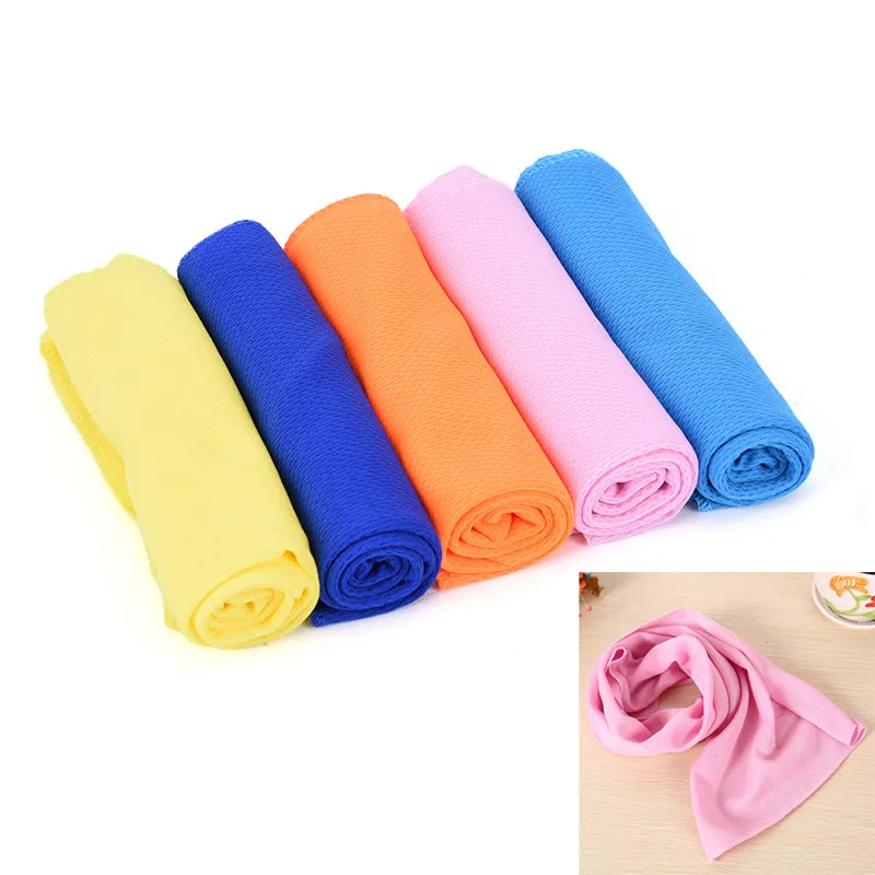Sport Ice Towels 30*80cm Utility Enduring Instant Cooling Face Towel