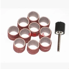 50 шт. Стоматологическая лаборатория абразивная шлифовальная лента грубая зернистость+ 5 хвостовик оправки 2,35 мм(12,7 150