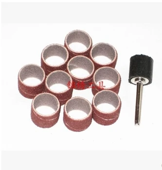 

50pcs Dental Lab Abrasive Sanding Band Coarse Grit + 5 Mandrel Shank 2.35mm (12.7 150#)