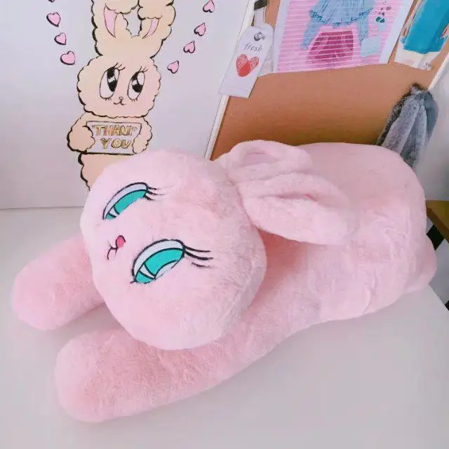 Милые WEGO супер мягкий большой кролик мультфильм кролик плюшевые игрушки подушка кукла сестра продать Мэн дети детские игрушки подарки 68 см - Цвет: B