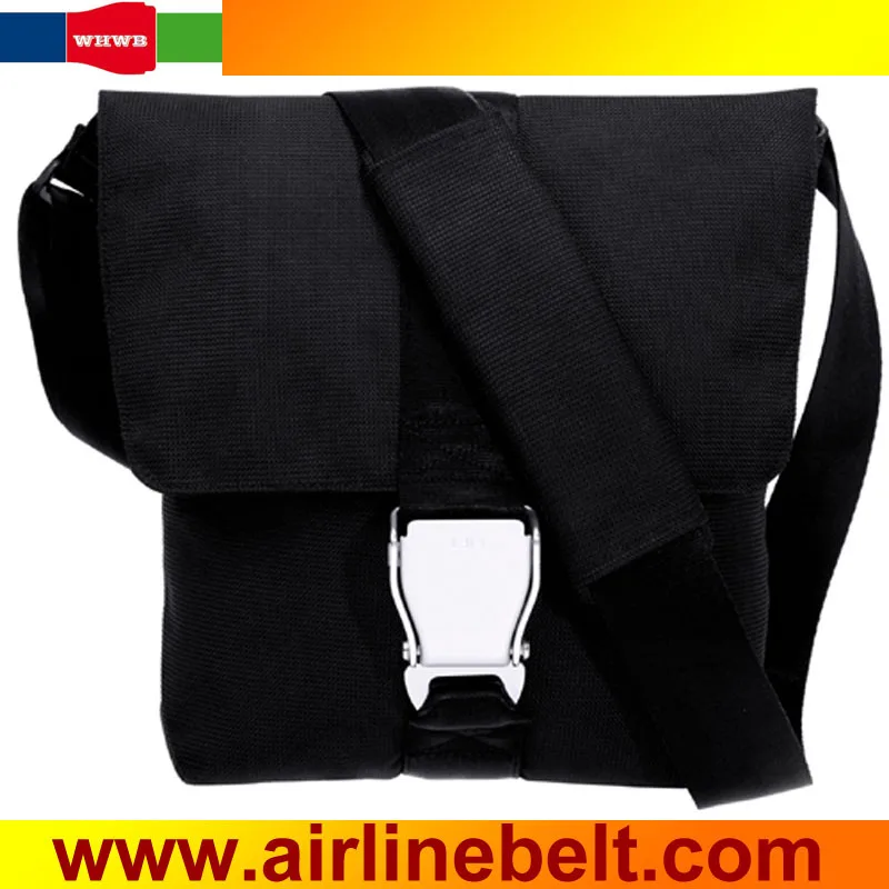 31x6x33cm Middle size Airbelt Bag with original airplane seat belt