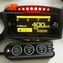 Df zd medidor de calibre automático display digital medidor de temperatura de óleo de água medidor de pressão de óleo calibres rpm velocidade 10 em 1