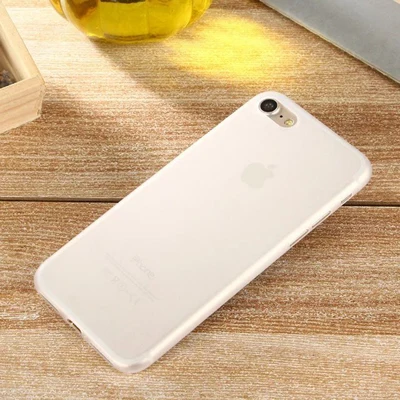 Белый 10 шт. чехол для iphone 6 6 S Прозрачный ультра тонкий матовый пластиковый чехол для iphone 6 6 S модный жесткий чехол - Цвет: Белый