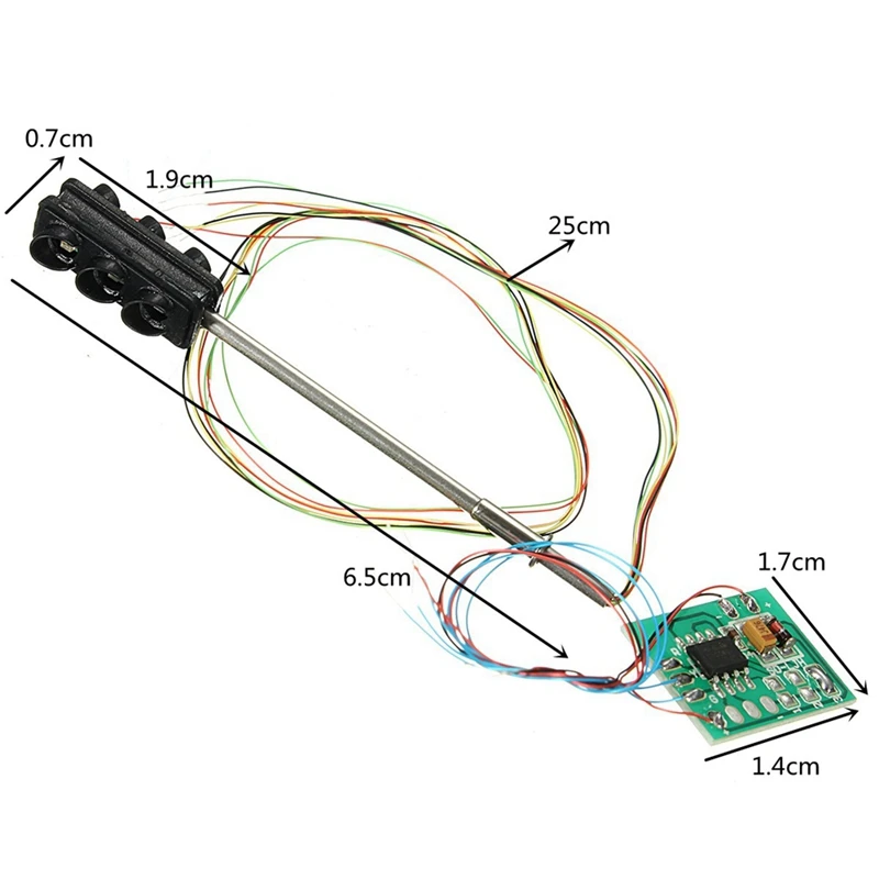 3 цвета дорожный светильник сигналы Ho Oo Масштаб Модель 6Led для Diy песок стол пересечение уличного строительства железной дороги две стороны