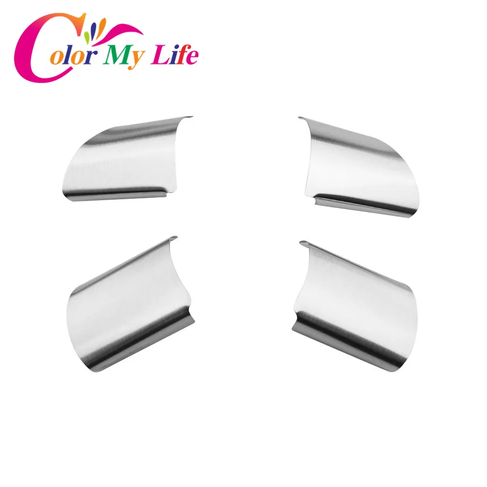  Color My Life Stainless Steel Car Steering Wheel Decoration Cover Trim Sticker for Ford Focus 2 MK2