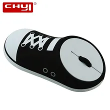 CHYI 2,4 ГГц Беспроводная 3d Компьютерная мышь для обуви креативная перезаряжаемая эргономичная оптическая мышь мультяшный подарок Usb PC мышь для ноутбука