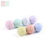 Special Offers Teething Baby Necklace Silicone Beads 15mm Chewable Food-Grade Bite 10pcs WlgadK5J