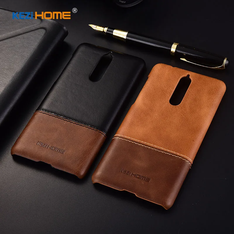 Чехол для Nokia 8 KEZiHOME роскошный хит цвет натуральная кожа Жесткий 5 3 ''чехлы