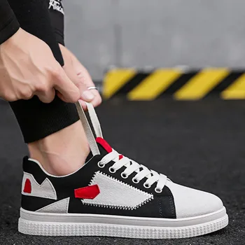 

New Korean Version Trend Men'S Shoes Versatile Suede Casual Shoes Men'S Low-Top Flat Bottom Shoes Breathable Tide Shoes Male