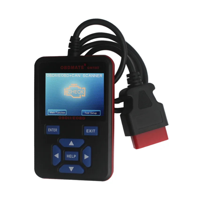 Оригинальный Autophix OBDMATE OM580 OBDII EOBD считывающий сканер|Программаторы с