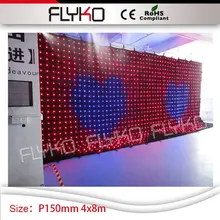 Фонарик Светодиодные лампы P15cm hight brightnies 4x8 m led видео занавес для большого концерта