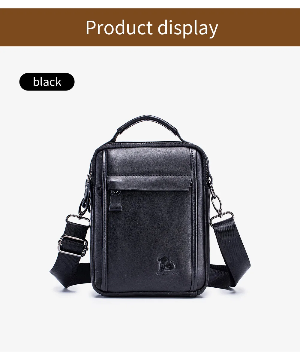 Men's Briefcase Bags For Laptop Man Business Bag Genuine Leather Handbags High Quality Leather Office Shoulder Bags Tote for Men
