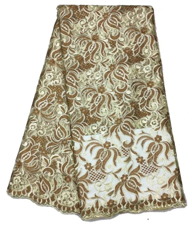 

High quality African lace fabric net french tulle lace fabric 2017 new design for women dresses
