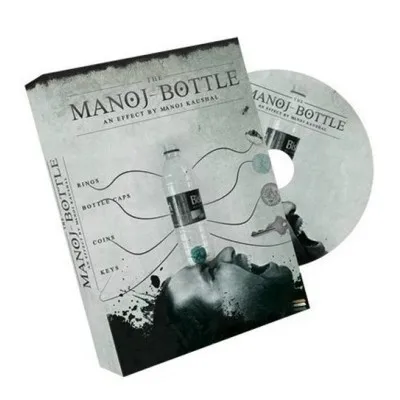

Free shipping Manoj Bottle (DVD & Gimmicks) -Magic Trick,close up magic,stage