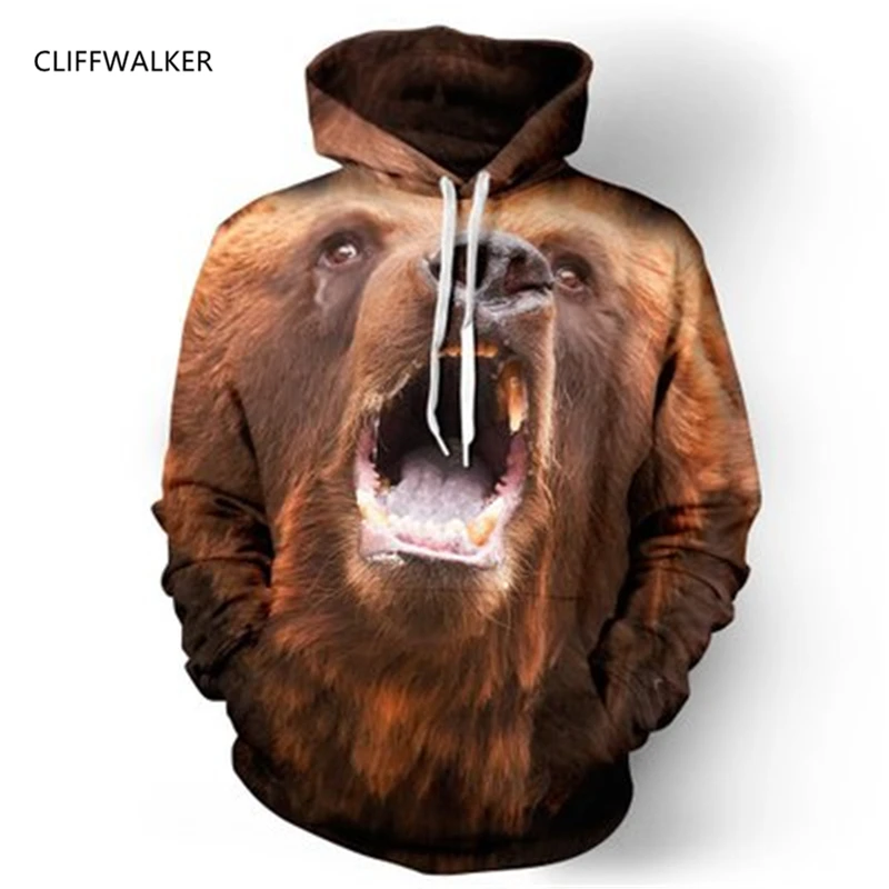 Dropshipping New Arrival Bear Hoodies For Men Women New Fashion Autumn ...