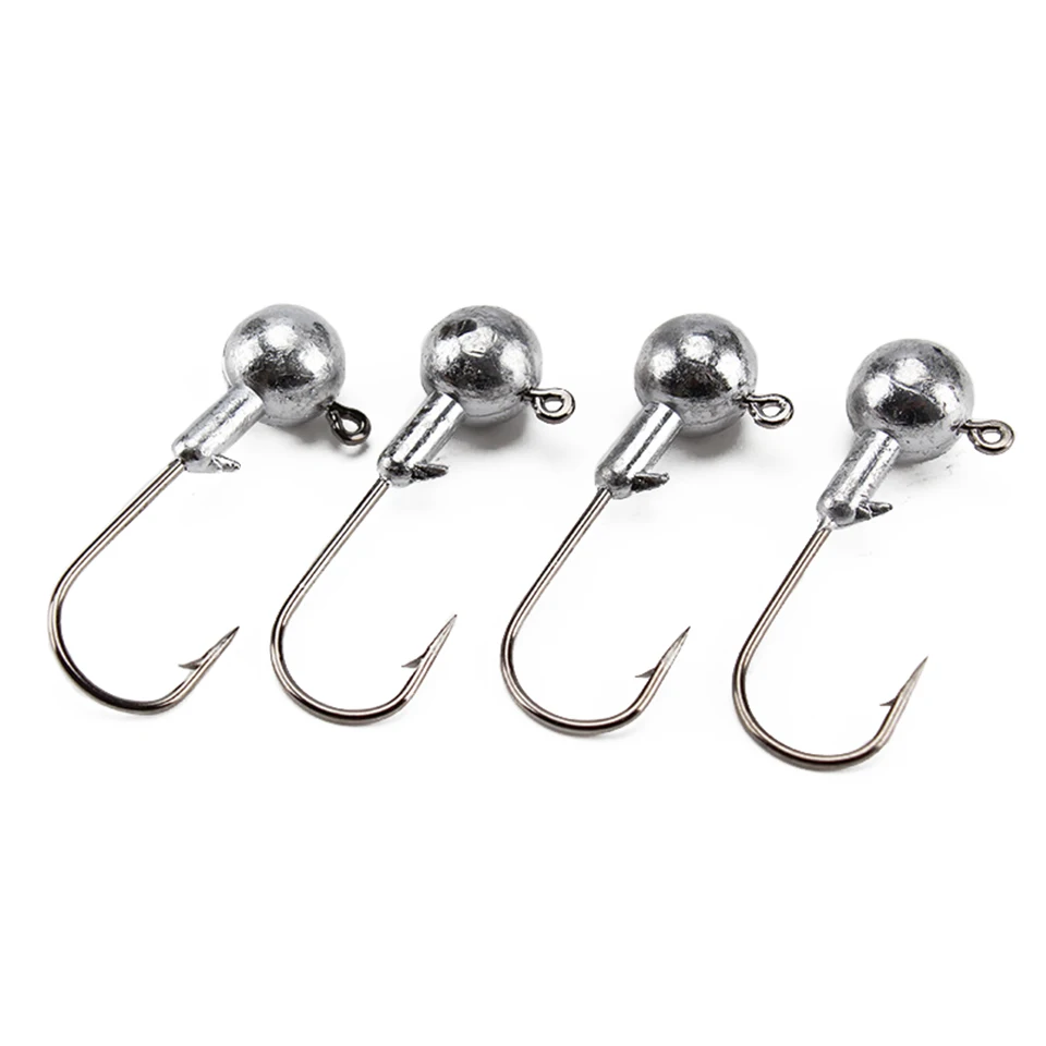 5 шт. 2g 3g 4g 7 г 10 12 14g 20g 25 гр 28 рукоятки Jig Head свинцовый крючок для рыбалки голова