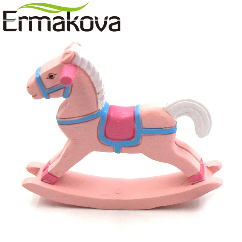 ERMAKOVA домашняя лошадь детская качалка фигурка лошади ручной работы ремесло