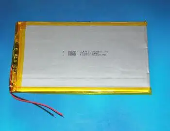 

Free shipping V819 tablet battery 3784145 3.7v 6000mah polymer lithium battery li-po rechargeable battery