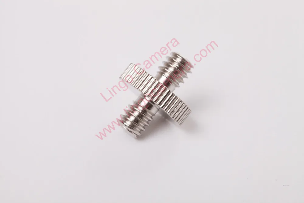 

Double Head Stud with 1/4" to 1/4" Thread Screw For DSLR Camera