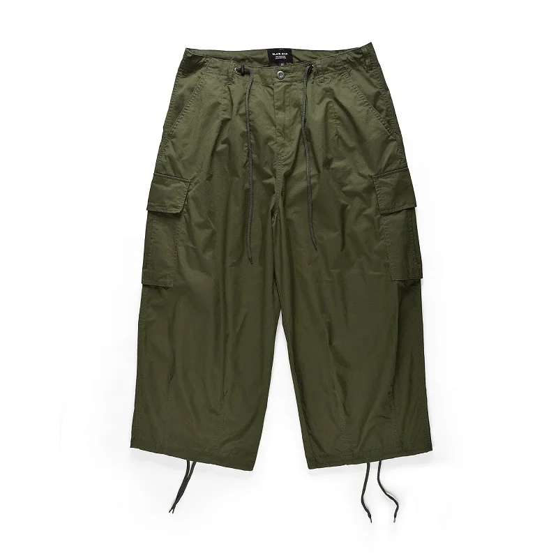 QoolXCWear осень зима новые брюки мужские свободные брюки карго несколько уличная одежда с карманом брюки wo мужские/мужские брюки на шнурке - Цвет: green