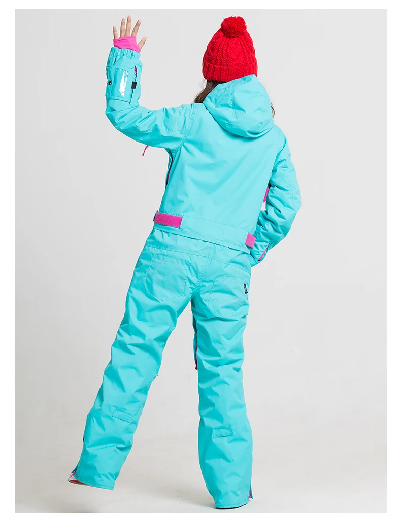 Соединенный дизайн BLUEMAGIC зимняя Лыжная куртка+ брюки для женщин большой размер водонепроницаемый сноуборд костюмы для альпинизма снег лыжный женский
