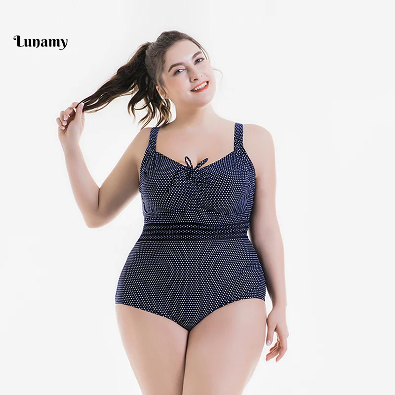 

54-62/2XL-6XL Plus Size One Piece Swim Bodysuit Women Beach Wear Sexy Mesh Hollow Out Swimsuit Large Size Bathing Suits Monokini