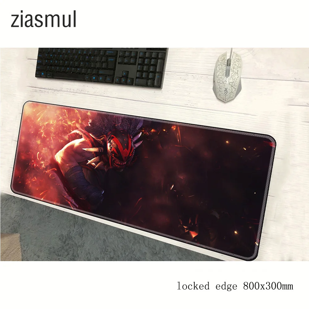  dota pad mouse Customized computer gamer mouse pad 800x300x2mm padmouse big Birthday mousepad ergon