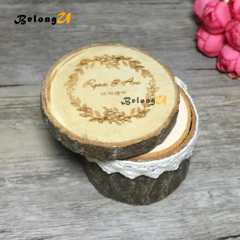 custom ring box wedding decor MUW-283- 07