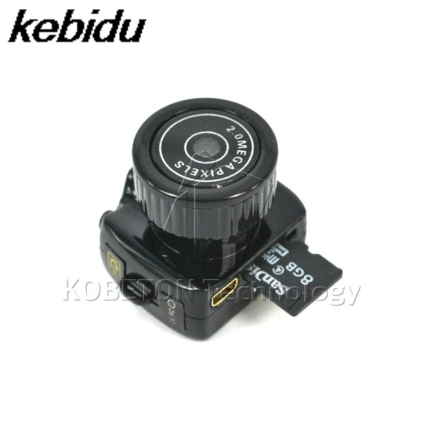 Kebidu Y2000 CMOS 2 0 HD Цифровая камера Micro Mega Pixel карманная видео аудио мини видеокамера