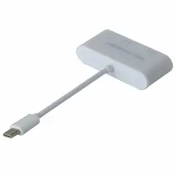 3 в 1 USB кардридер адаптер Тип C кабель SD Micro SD TF камера подключение для Macbook Pro type-C порт