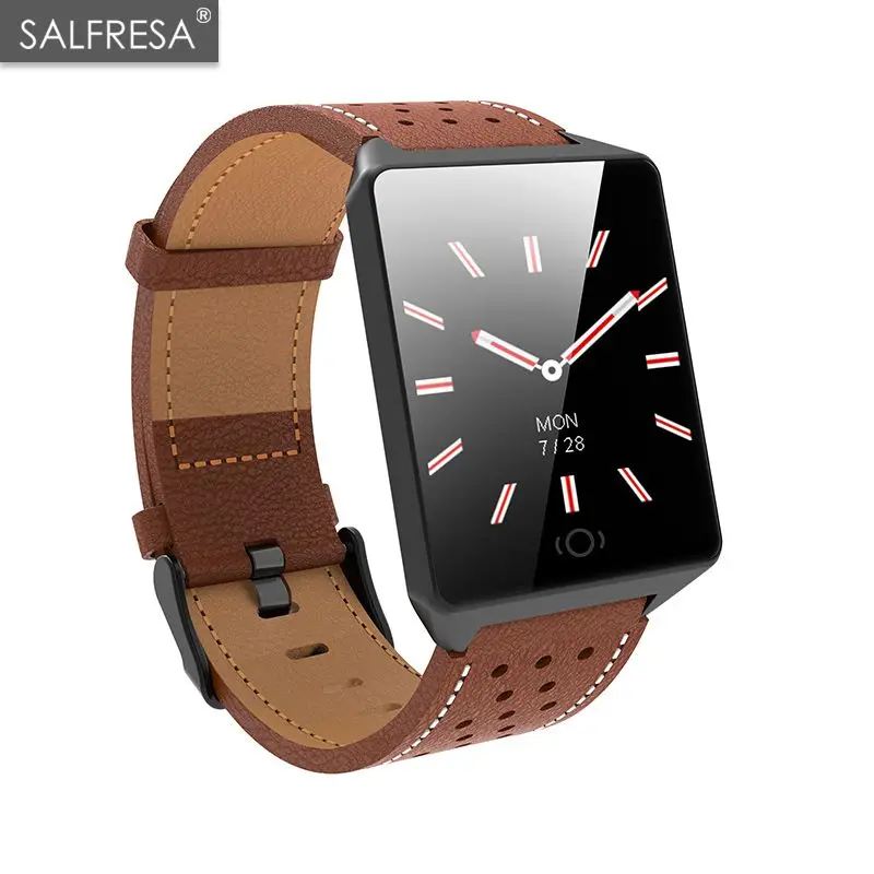 

Smart Wristband Heart Rate Monitor Smart Fitness SALFRESA Bracelet Blood Pressure Pedometer IP67 Waterproof Pk Xiaomi Mi Band 3