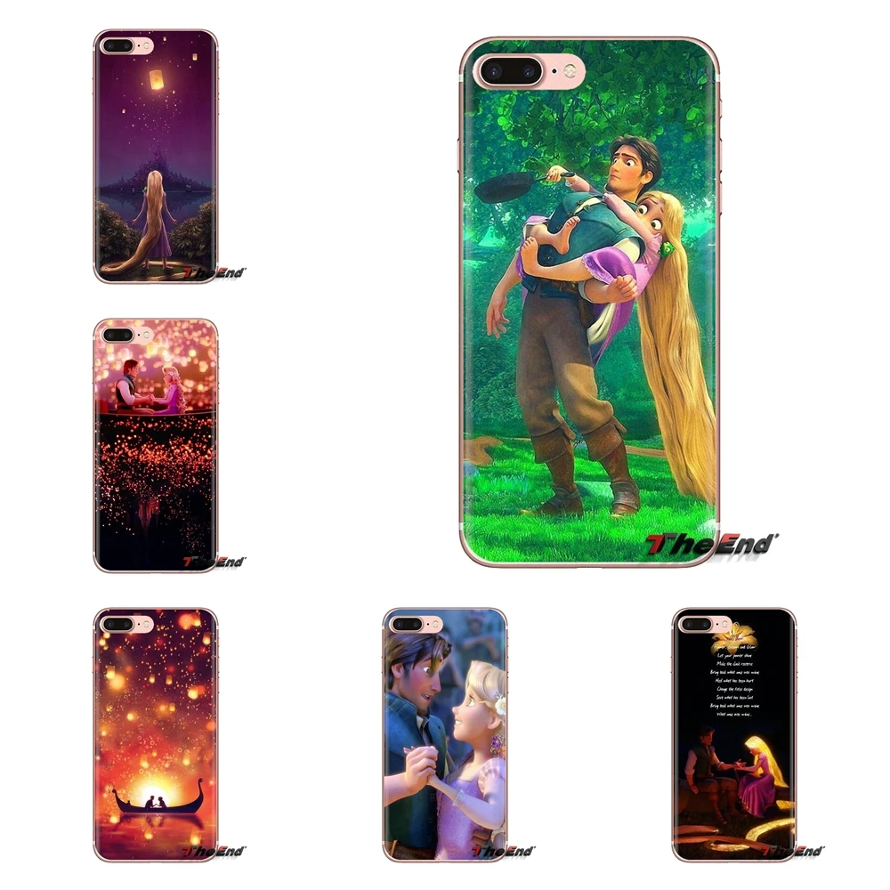 Запутанные Флинн и Рапунцель для iPod Touch Apple iPhone 4 4S 5 5S SE 5C 6 6S 7 8 X XR XS Plus MAX мягкие
