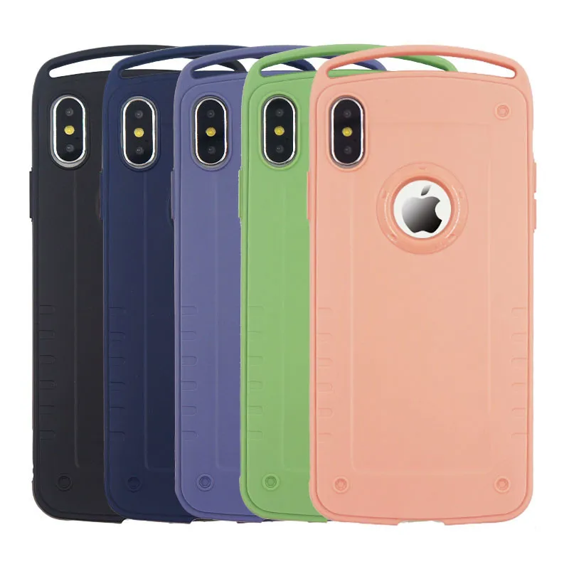 

1.8MM Thich Protective Phone Case for IPhone X XS Max Xr Soft TPU Capa Fundas Back Cover for IPhone 8 7 6 6S Plus Silicon Case