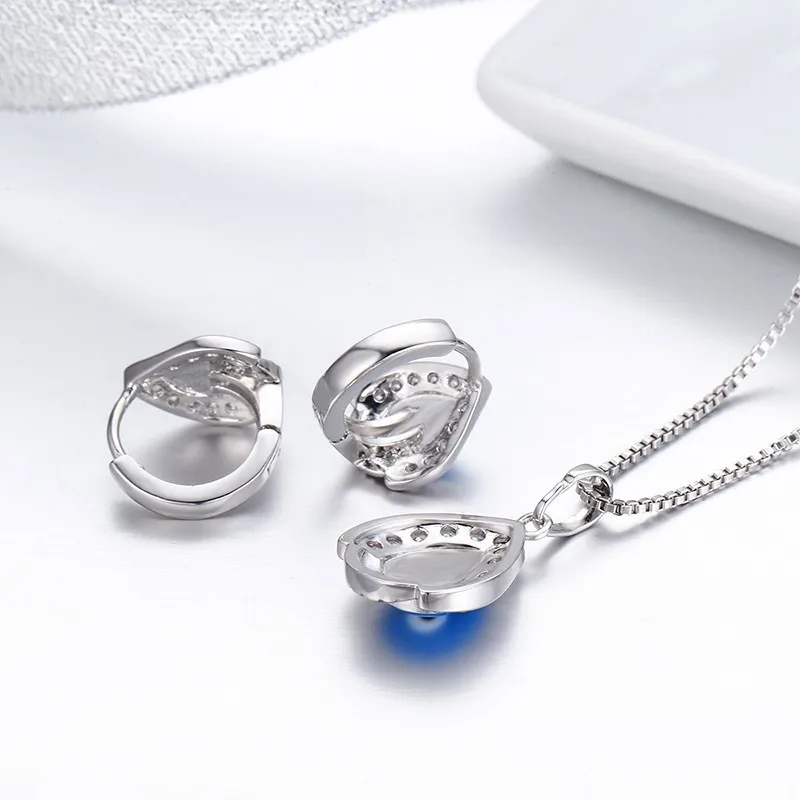 Серьги кольца с синими злыми глазами желтого и золотого цвета|jewelry sets for women|jewelry