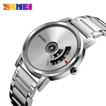 

SKMEI Top Luxury Brand Men's Quartz Watch Men Full Steel Fashion Watches Waterproof Wristwatches Male Clock Relogio Masculino