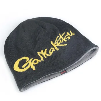

2018 Autumn And Winter Gamakatsu Gamma Kaz Warm Knit Fleece Hat Outdoor Breathable Wool Hat Fishing