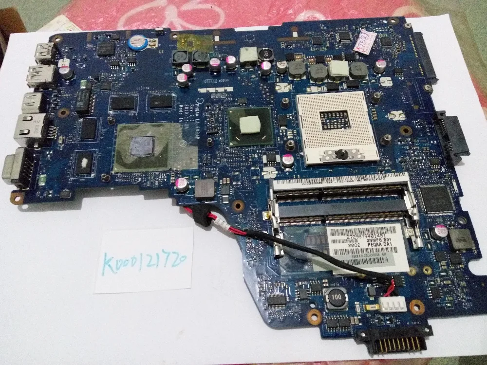 K000121720 LA-6831P A660 A665 full test lap connect board with motherboard | Электроника